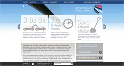 Desktop Screenshot of brentspencebridgecorridor.com